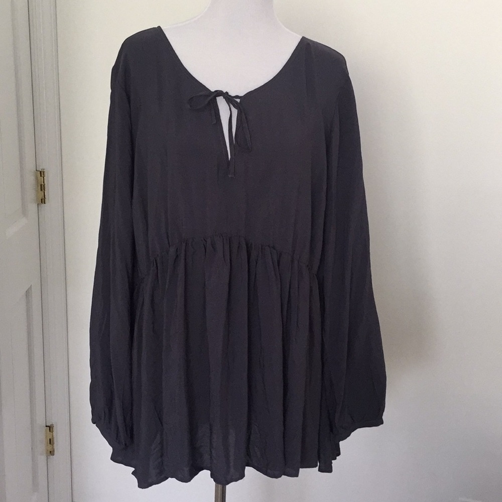 Gray Blouse